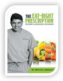 The Eat Right Prescription: From India's Leading Weight-Loss Surgeon book in english by Muffazal Lakdawala