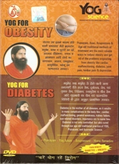 New Yoga for Obesity (weight loss) and Diabetes DVD (Both in one DVD) by Swami Ramdev Ji in  English & Hindi 
