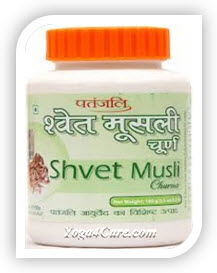 Shvet Musli churna by Baba Ramdev Patanjali Ayurved