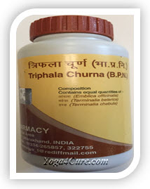 Triphala churna by Baba Ramdev Patanjali Ayurved